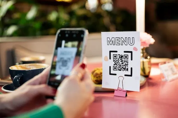 Создание электронного меню по QR-коду