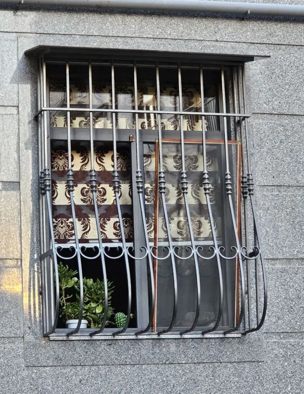 Darvoza reshotka naves perilla Дарваза решетка навес перилла — фото 3