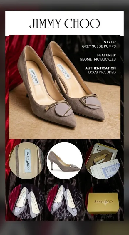 Туфли Jimmy Choo на высоком каблуке Туфли Jimmy Choo на высоком каблуке