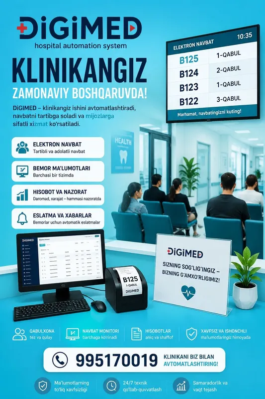 Klinikani avtomatlashtirish
