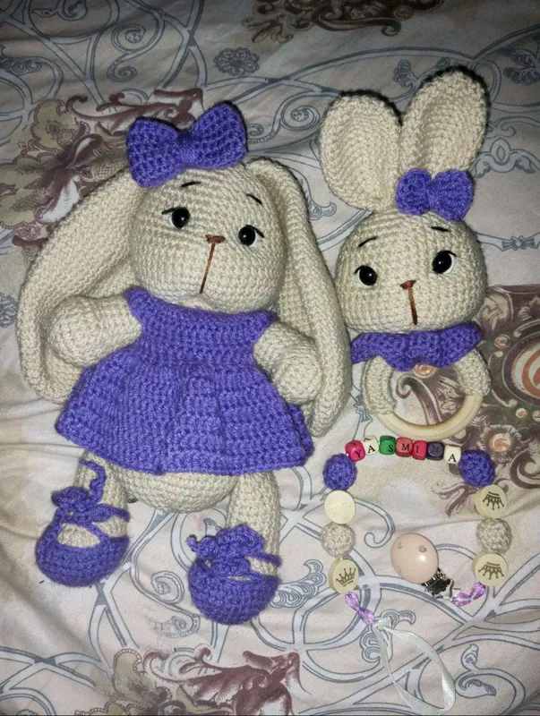 вязаные игрушки 6