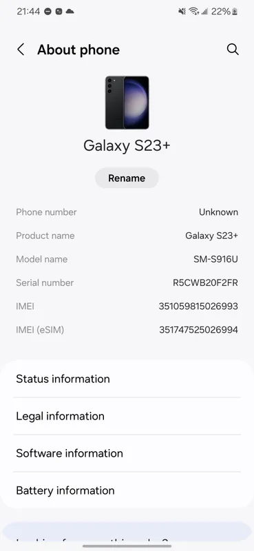 samsung s 23+ 4