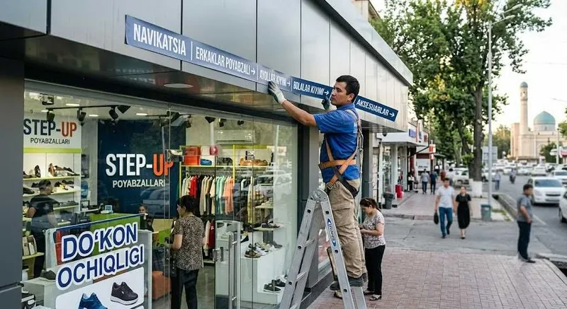 Magnit Reklama | Магнит Наклейка Логотип | Magnit logo | магнит стикер 5