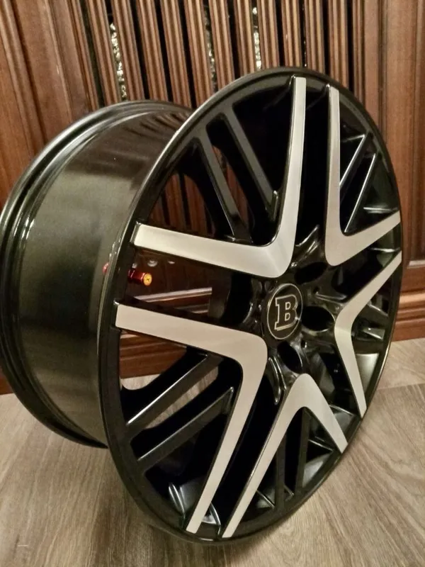 Диски чёрные кованые “BRABUS” R20 (Mercedes-Benz) ОРИГИНАЛ! ГЕРМАНИЯ! — фото 5
