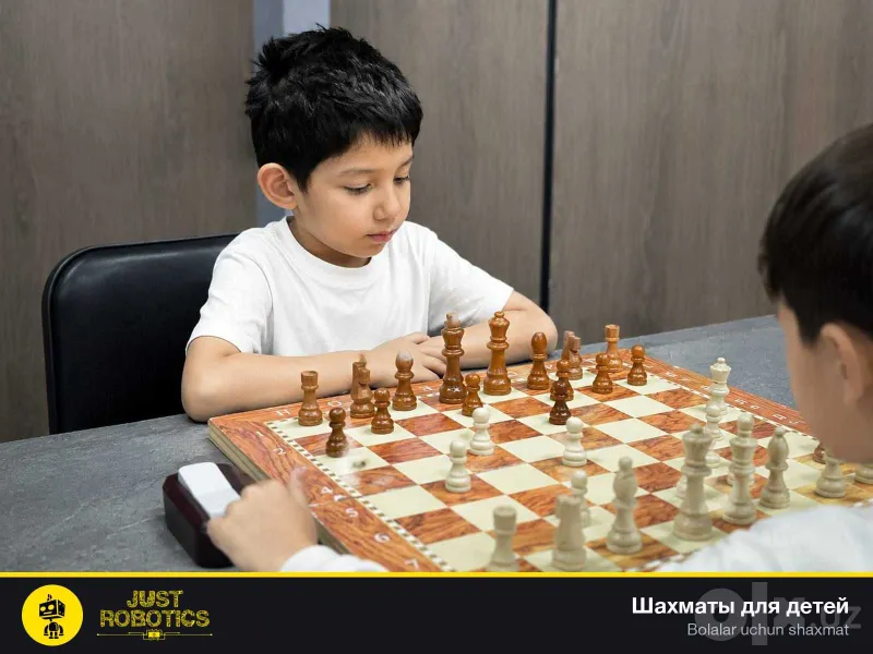 Toshkentda bolalar uchun shaxmat, 5 yoshdan boshlab JustRobotics to‘garagi 6 Toshkentda bolalar uchun shaxmat, 5 yoshdan boshlab JustRobotics to‘garagi 6