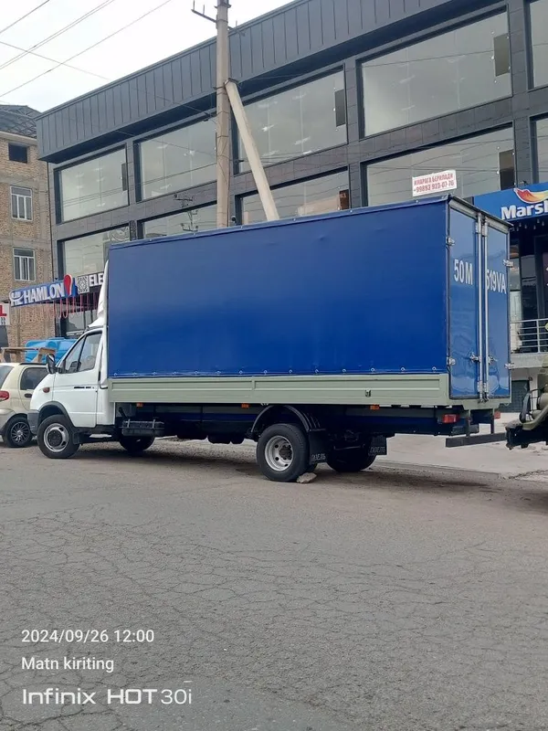 Газел юк ташиш хизмати 5.20 узунлиги усти очилади — фото 2