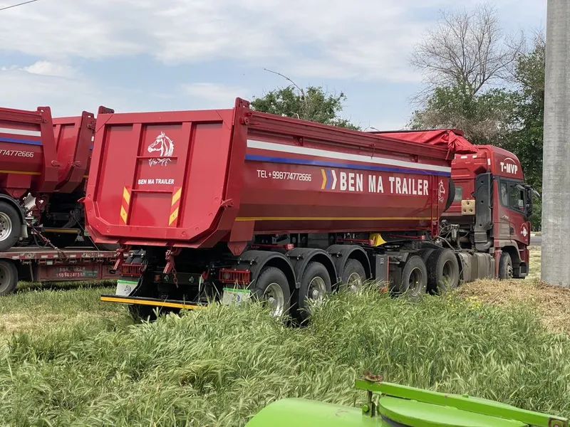 Tanar, pritsep, samostval, avto, treiler, kran — фото 1