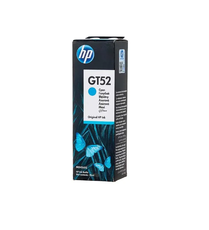 # Чернила HP GT52 Cyan для InkTank/SmartTank 2 # Чернила HP GT52 Cyan для InkTank/SmartTank 2