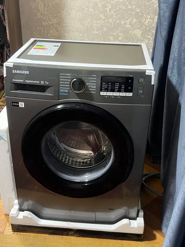 Samsung Ecobubble digital inverter 7kg kiryuvish m 1 Samsung Ecobubble digital inverter 7kg kiryuvish m 1
