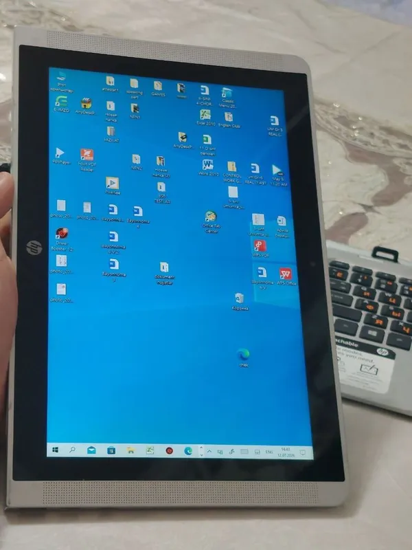 HP planshet x2 Notebook sensorli 5