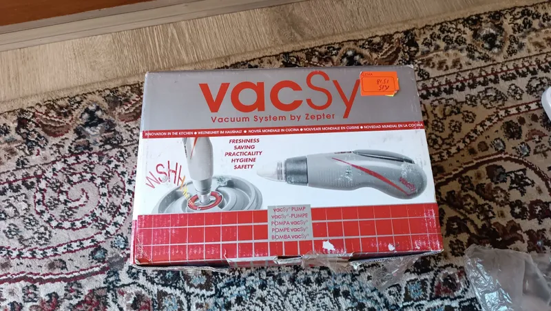 Vacsy vacuum system by zepter