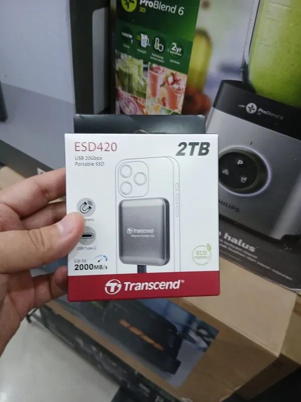 Внешний SSD накопитель 1ТБ и 2ТБ с магнитом новый в наличии — фото 4