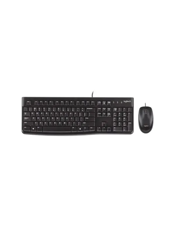 Проводной комплект Logitech MK120 (клавиатура + мышка) Combo Black USB, RUS/EN — фото 7