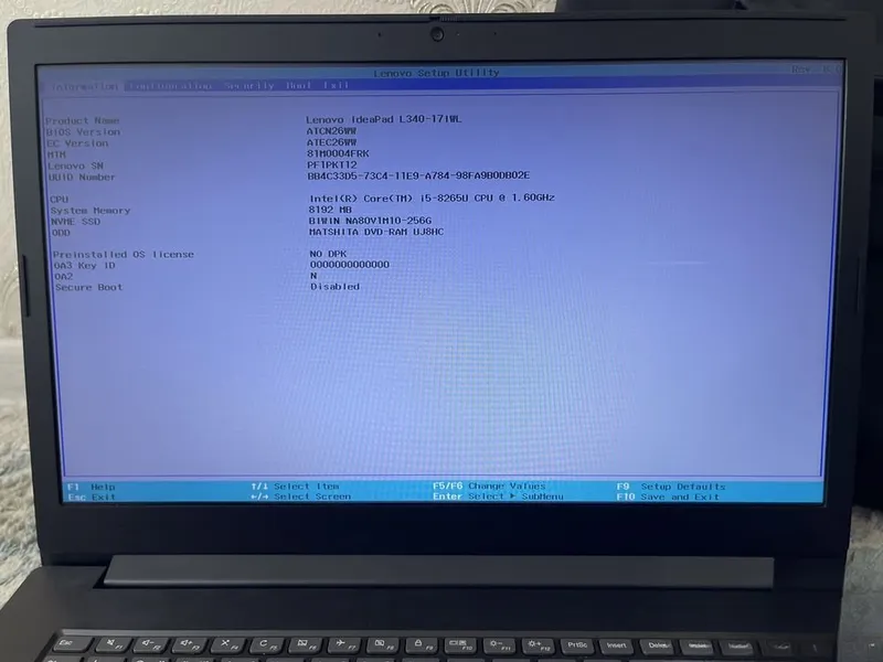 Lenovo Ideapad L340-17iwl noutbukini sotaman 8 Lenovo Ideapad L340-17iwl noutbukini sotaman 8