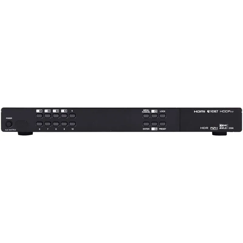 }Матричный коммутатор и HDBaseT Передатчик HDMI4x4 Cypress CPLUS-44PLV — фото 1