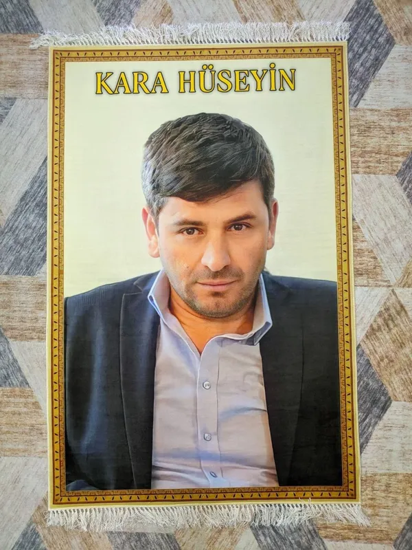 Портрет на ковре на заказ Rasm gilamga — фото 3