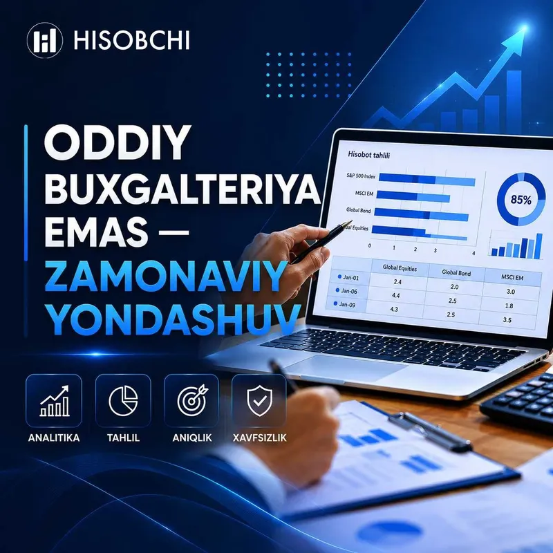 Бухгалтерский аутсорсинг | Отчеты в налоговую | Soliq hisoboti