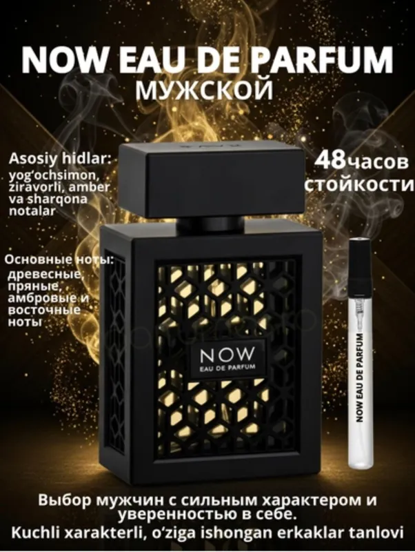 Парфюм Now — идеальный выбор для всех мужчин 3 Парфюм Now — идеальный выбор для всех мужчин 3