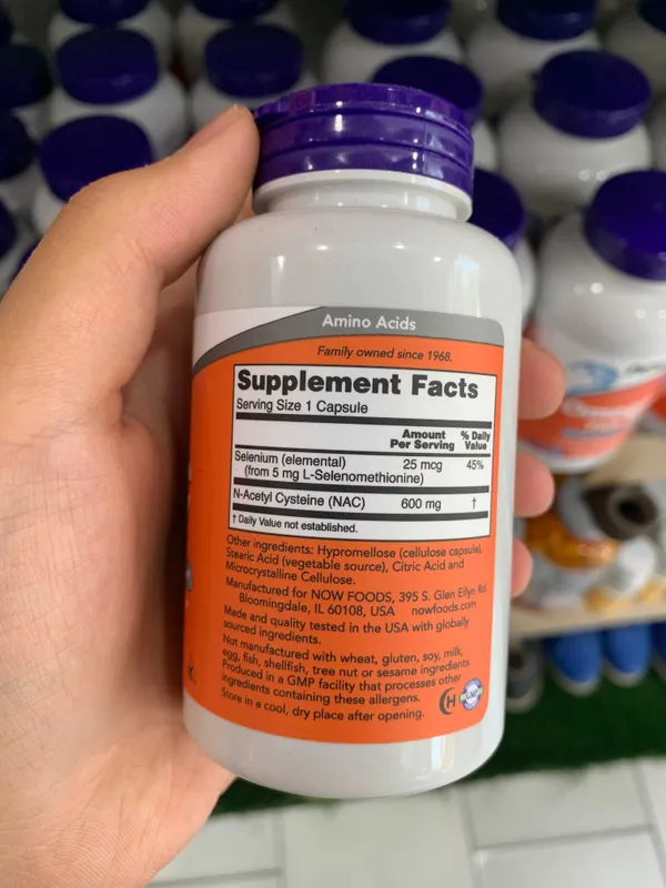 Now Nac 600 mg 100 капсул 2 Now Nac 600 mg 100 капсул 2