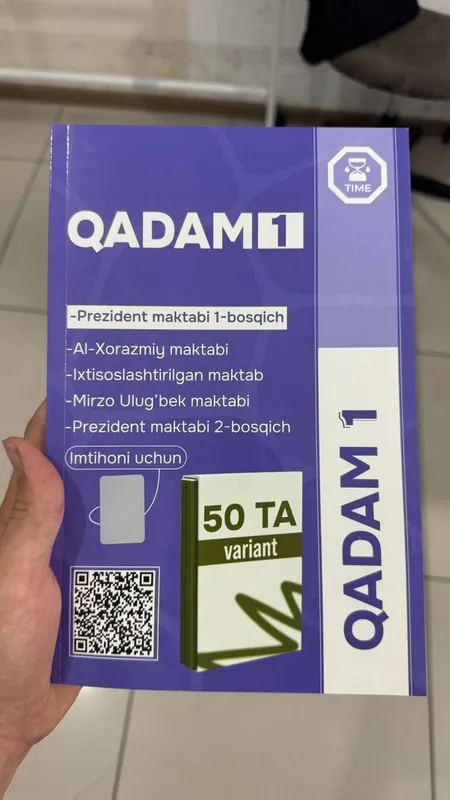 Prezident maktablariga tayyorlov matematika kitob