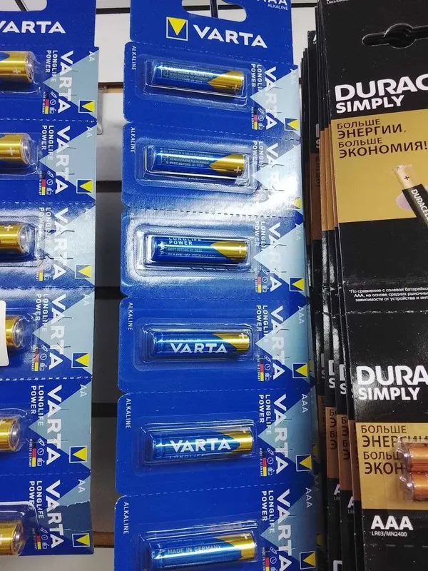 Varta 1.5V 6 talik — donasi 8000 so'm