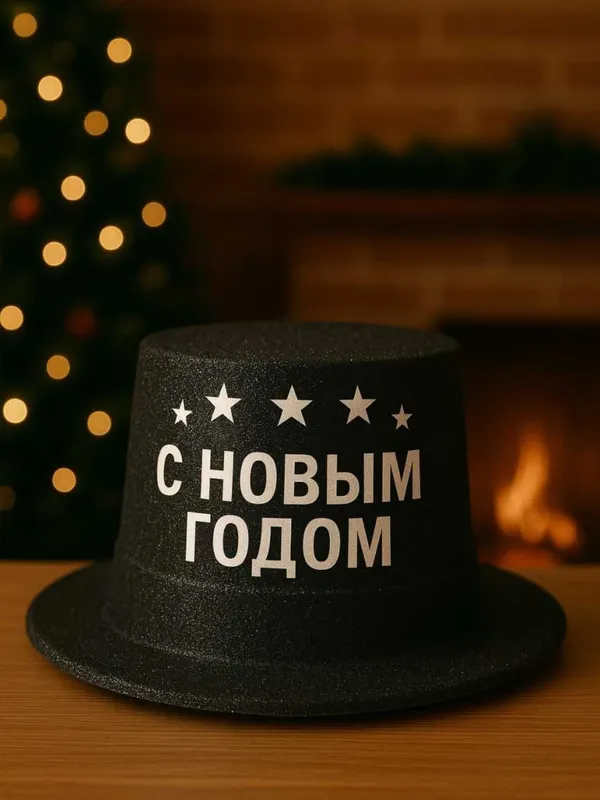 Карнавальная шляпа – Нового года, универсальный размер для взрослых