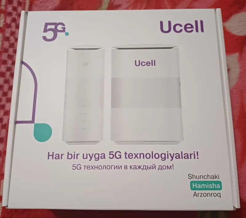 Продаётся устройство ucell 5G роутер высокоскоростной интернет