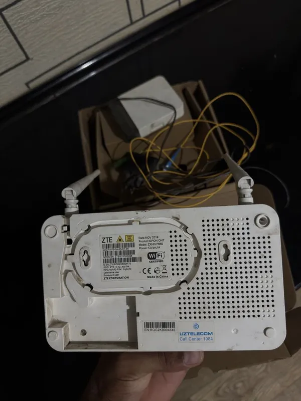 WI FI router gpon uztelecom — фото 1