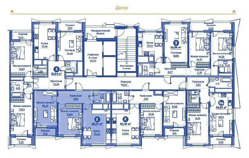 Продаётся 2-комнатная квартира в ЖК Regnum Plaza (новостройка, White Box) 6 Продаётся 2-комнатная квартира в ЖК Regnum Plaza (новостройка, White Box) 6