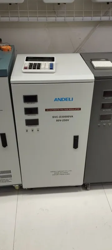 Стабилизаторы напряжения Andeli stablizator 30.000 Модель SVC-30000VA- — фото 6