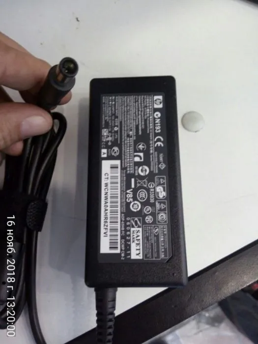Скидка!Доставка Блок питания/ adapter HP 18,5 v 3.5 a(click, pay mi )