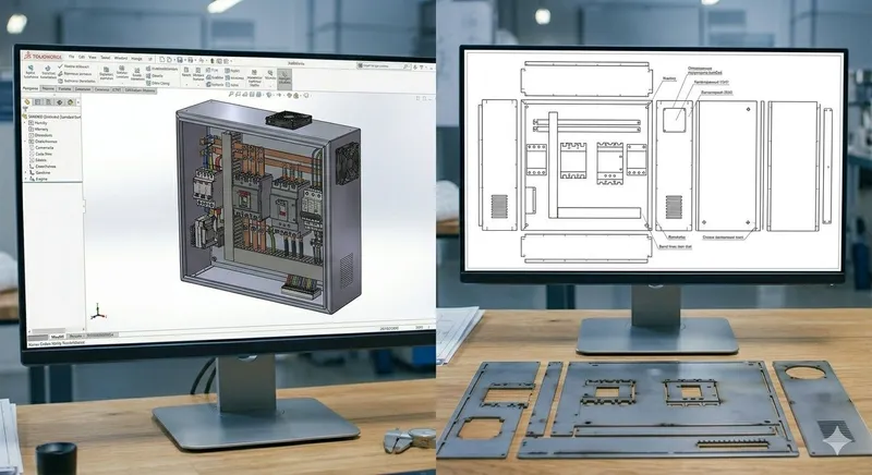 AutoCAD va SolidWorks xizmatlari: Lazerniy kesish, List gibka va chizm