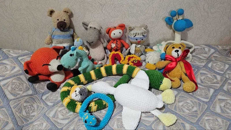 Вязанные игрушки. Ручная работа 2 Вязанные игрушки. Ручная работа 2