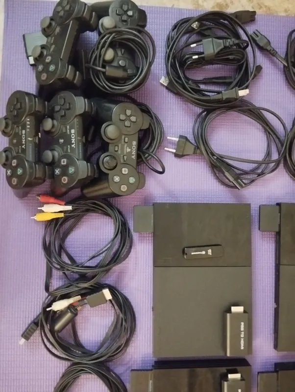 Игровая приставка Playstation 2 slim 9000x usb 64 GB 2