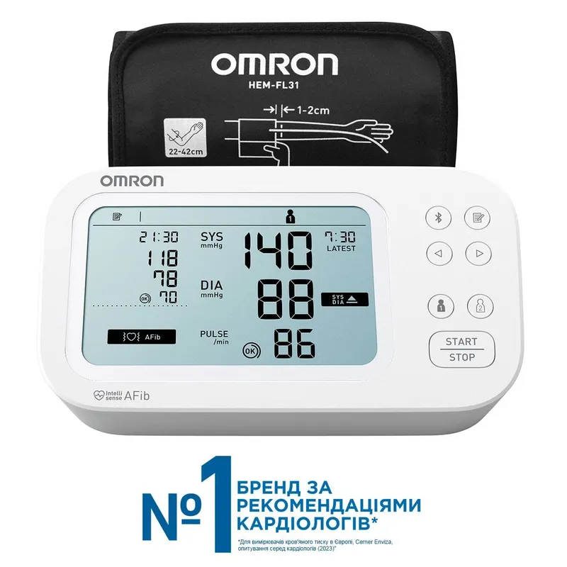 Тонометр OMRON M6 Comfort AFIB HEM-7380-E 2 Тонометр OMRON M6 Comfort AFIB HEM-7380-E 2
