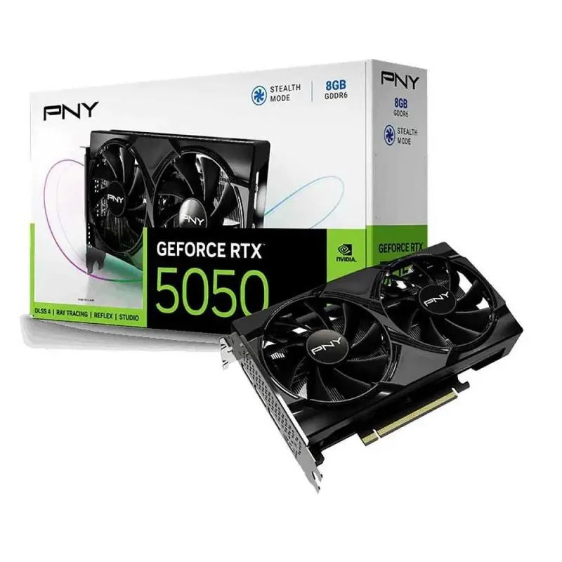 ;Видеокарта PNY DUAL RTX5050 8GB GDDR6 1