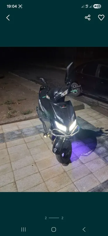 Skuter sotiladi olingandan beri ko'p haydalmagan 2