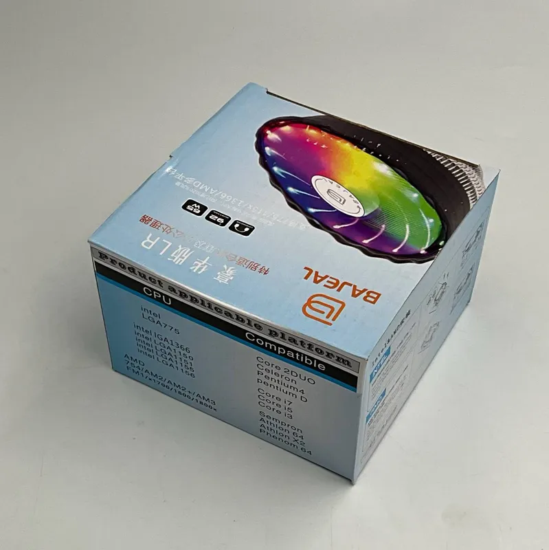 Универсальный кулер для CPU BAJEAL P2 RGB 1 Универсальный кулер для CPU BAJEAL P2 RGB 1