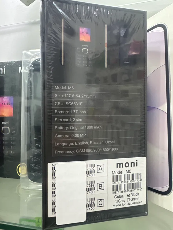 Moni M5 Telefon 2 Moni M5 Telefon 2
