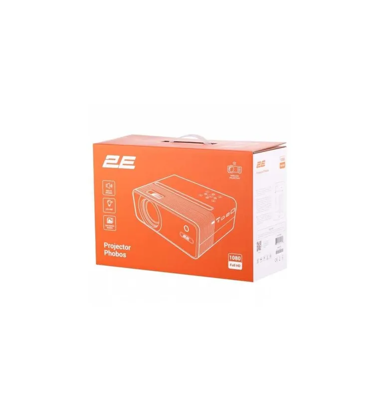 } Проектор 2E Phobos FHD WiFi 200lm LED — фото 1