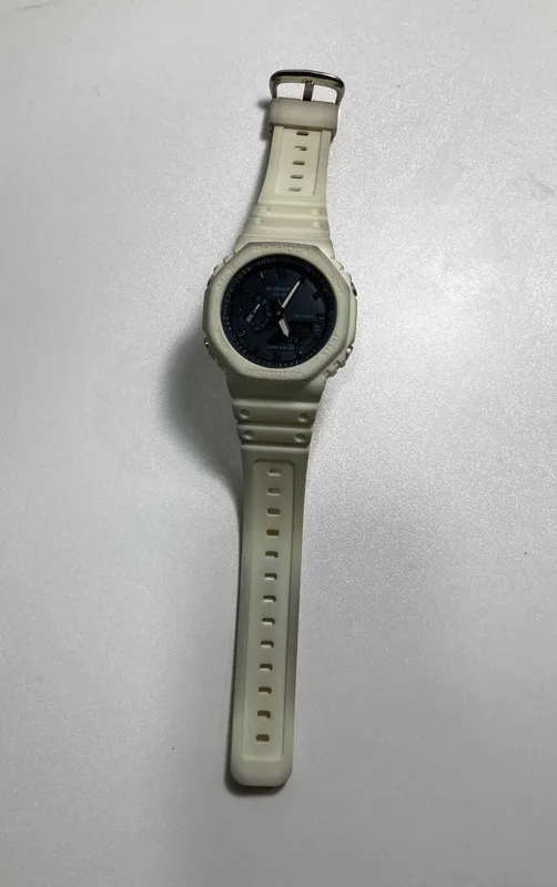 Casio G-shock multi band 6 белого цвета 1