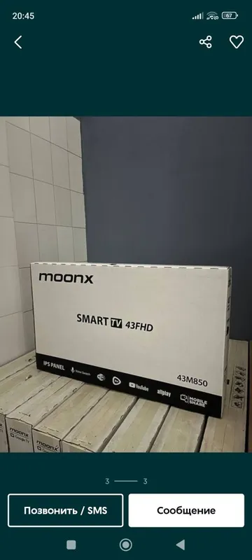 Телевизор Moonx гарантия Доставка по городу 3 Телевизор Moonx гарантия Доставка по городу 3
