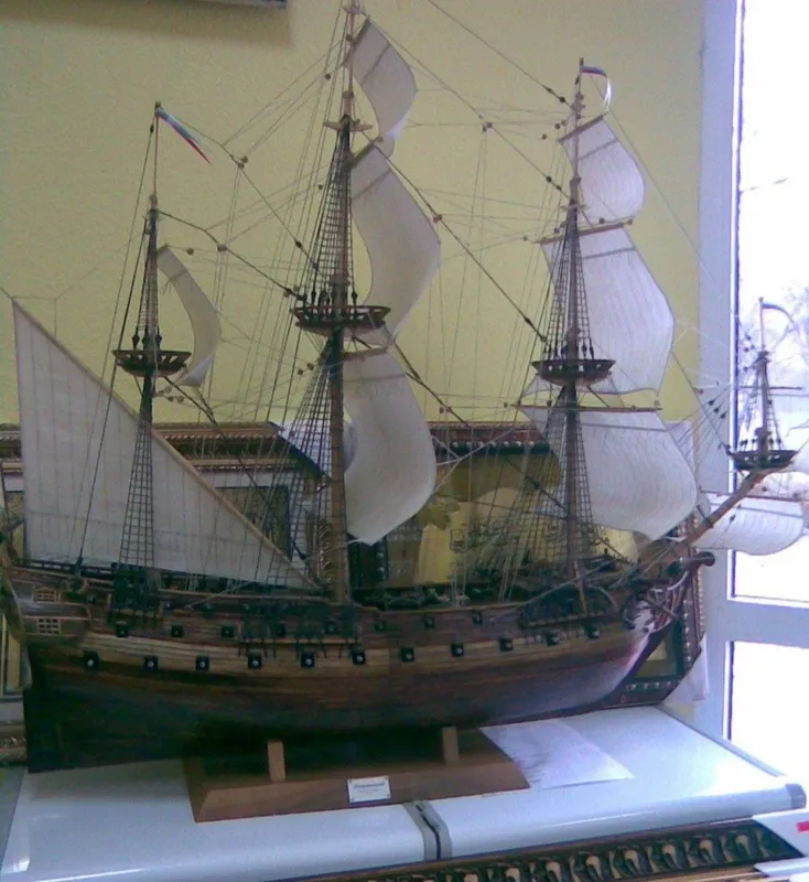 Модель корабля 1:1000