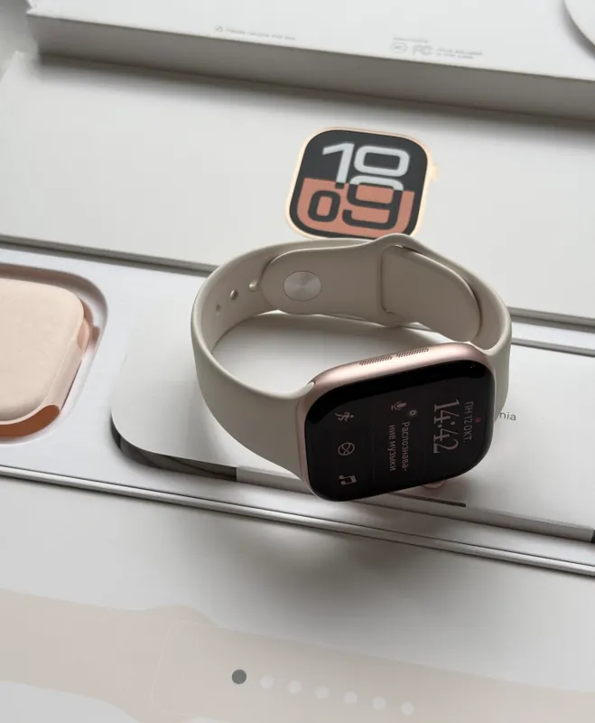 Apple iWatch 10 Gold 46mm 100% 4