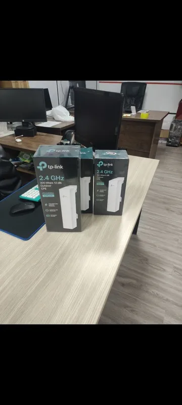 TP-Link CPE220, WiFi мост, беспроводной мост, уличная точка доступа, и — фото 1
