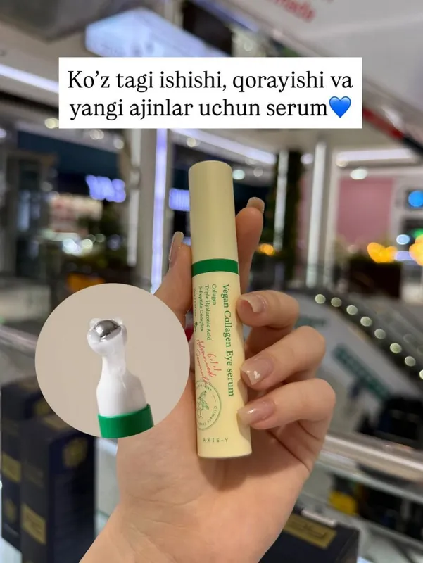 Axis-y ko'z atrofi uchun siviritka Axis-y ko'z atrofi uchun siviritka