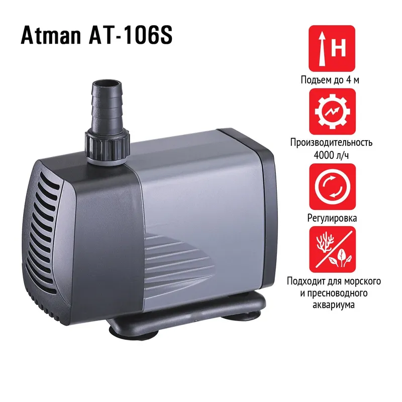 Atman At 106 s насос для слива воды — фото 1