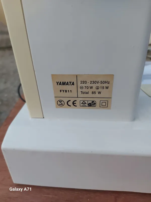Швейная машина YAMATA FY 811 — фото 3