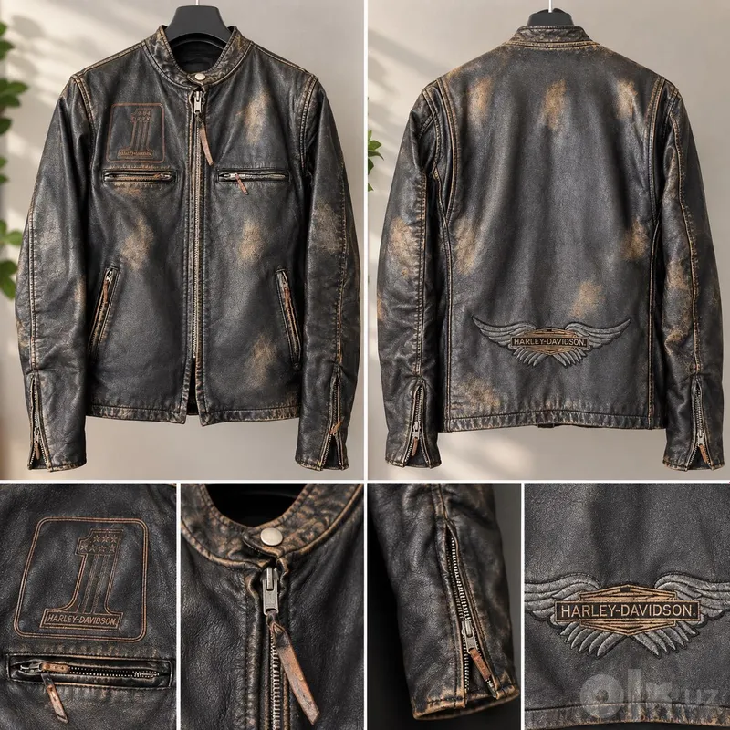 Продается! ОРИГИНАЛ! Кожаная куртка Harley-Davidson. 3 Продается! ОРИГИНАЛ! Кожаная куртка Harley-Davidson. 3