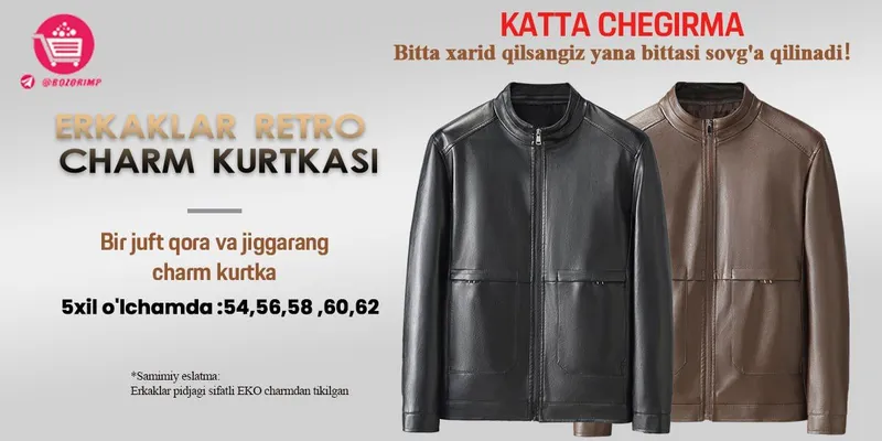 Erkaklar charm krutkasi